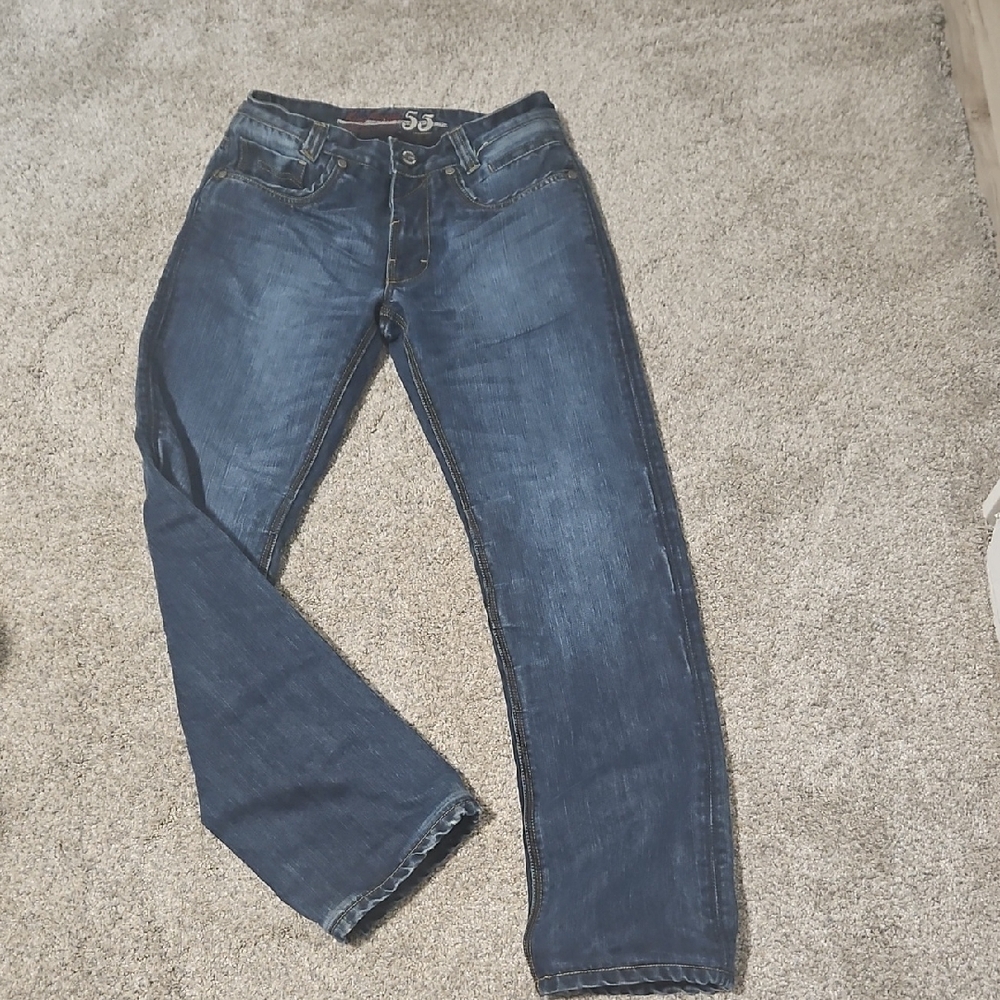 King Kerosin Blue Jeans w/inner Kevlar Protection
